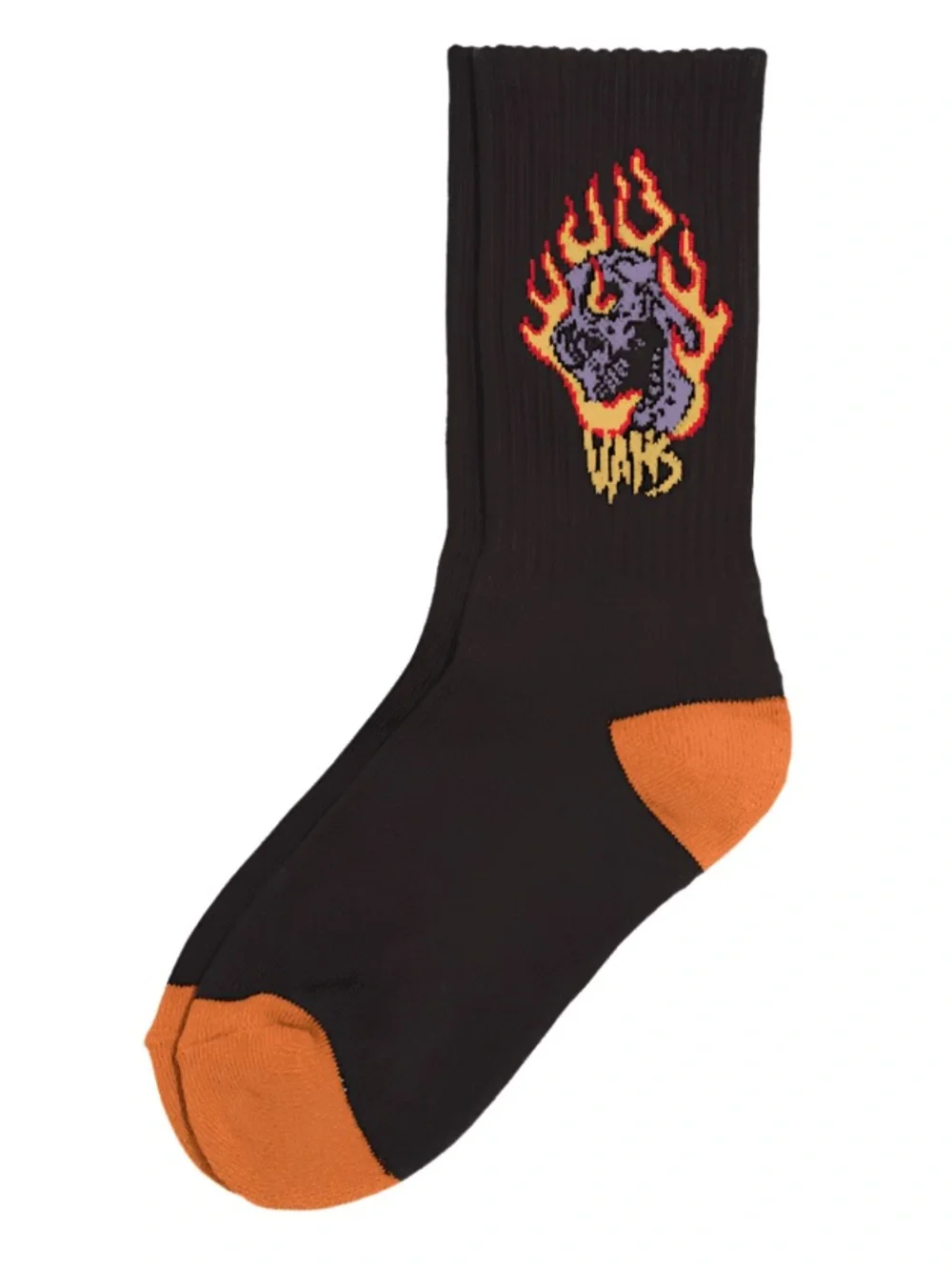 VANS Boy's Road Stop Crew Socks Purple Haze